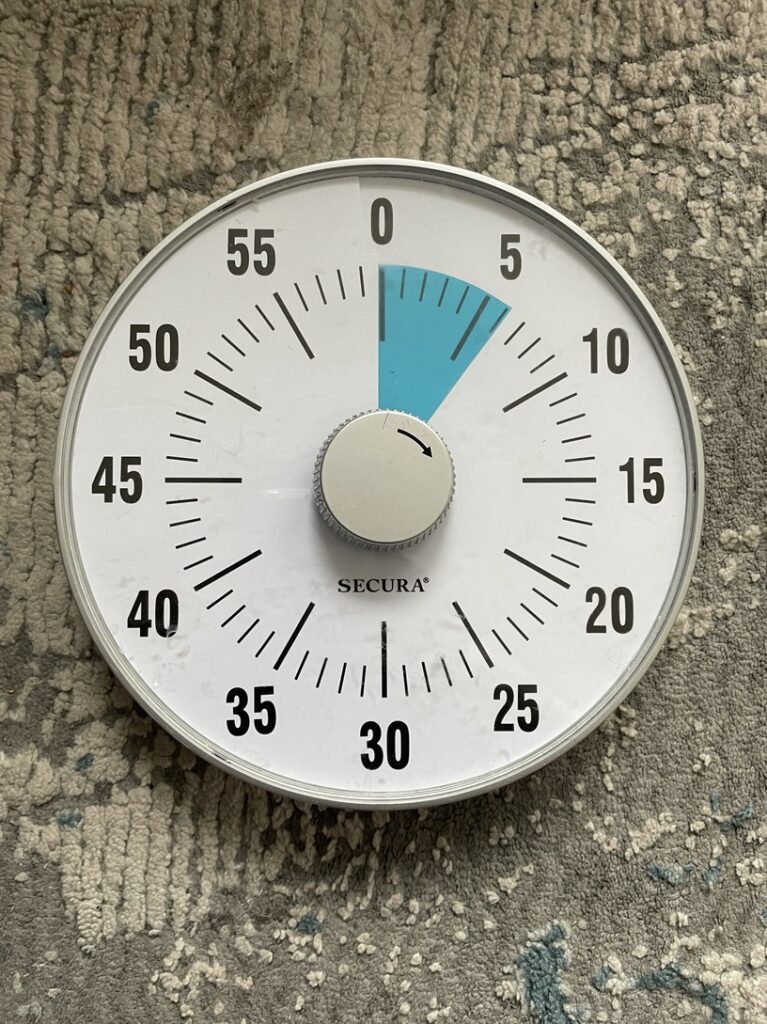 visual timers for muslim homeschool