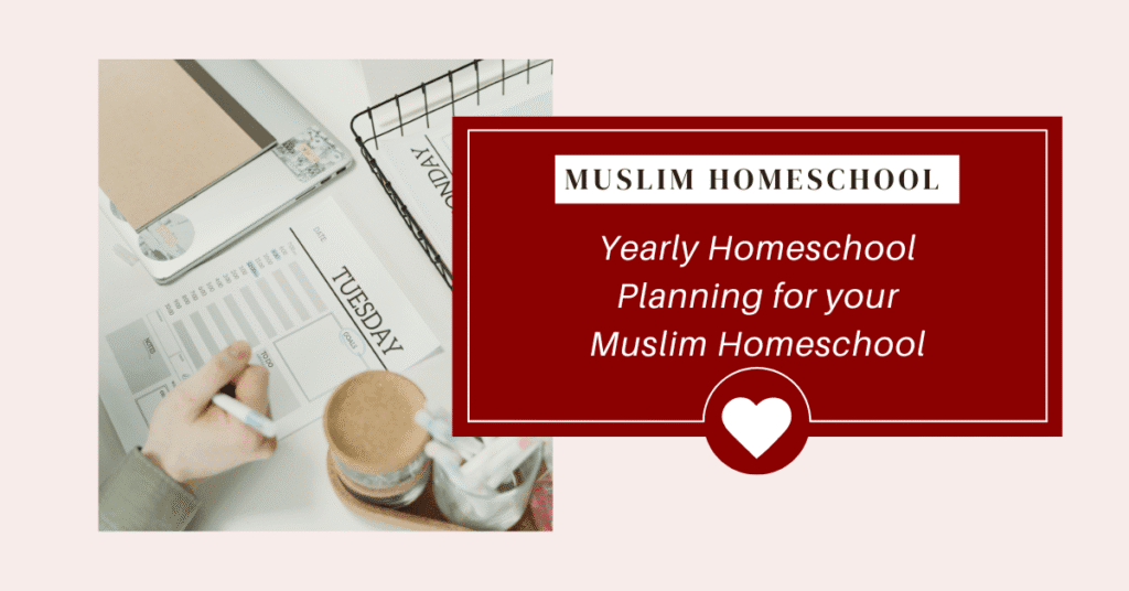 homeschool planning
