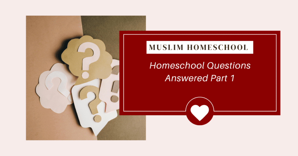 Homeschool questions answered
