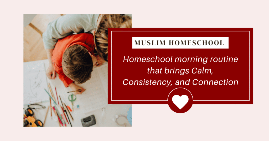 homeschool morning routine